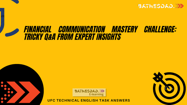 Financial Communication Mastery Challenge: Tricky Q&A from Expert Insights