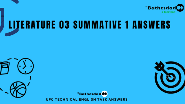 literature 03 summative 1 answers